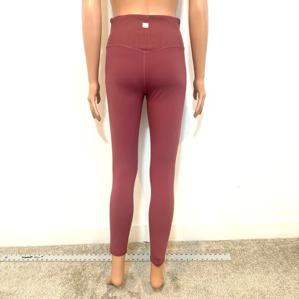 Vuori medium ribbed high rise athletic active leggings P2 3663 - Image 9