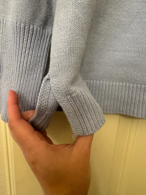 Sincerely Jules Powder blue Caio sweater - Image 3