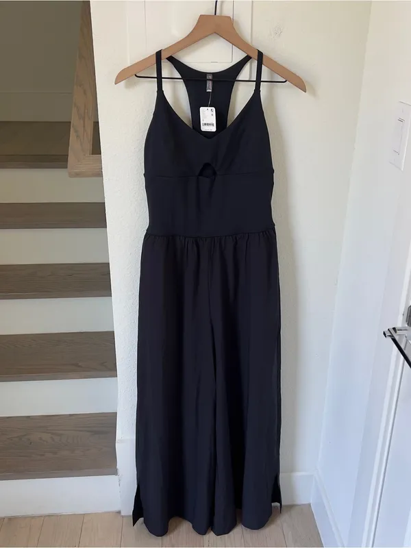 Free People FP Movement Renewal Waves One-Piece in Black NWT - Image 3