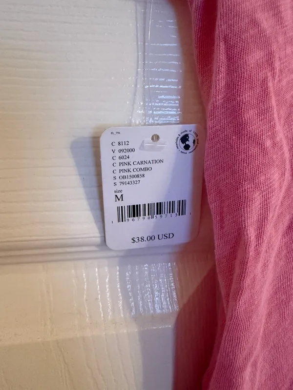 Free People Baby Pink Tee - Image 3