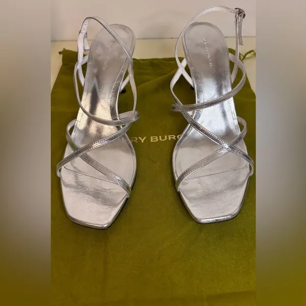NIB Tory Burch MULTI-STRAP HEELED SANDAL sz9 - Image 2