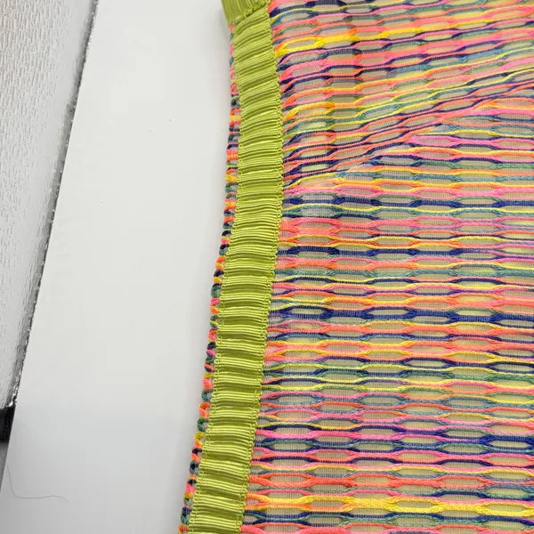 Alex Marie Tweed Shift Dress 4 Pink Lime Green Textured Sleeveless Stripe Knit‎ - Image 10