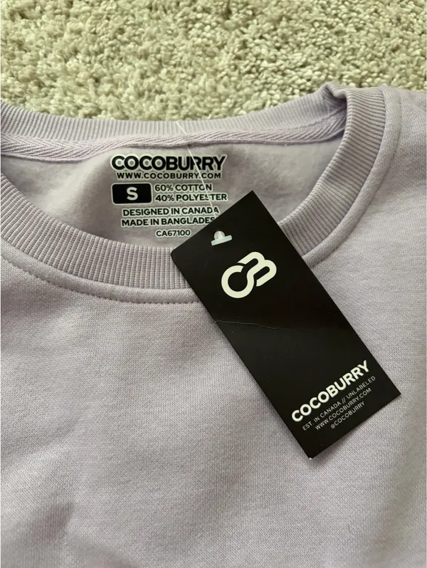 Cocoburry New with tags Light Purple Sweat Set Size XS - Image 2