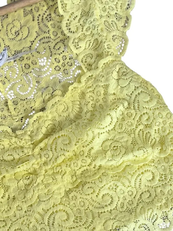 Free People Intimately Chase Me Lace Crop Top Bralette - Image 9