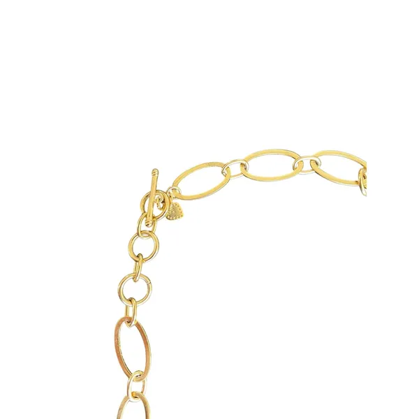 Y2K Gold Chain Belt Tortoise Shell Acrylic Links Belt Neutral Boho Chic‎ - Image 4