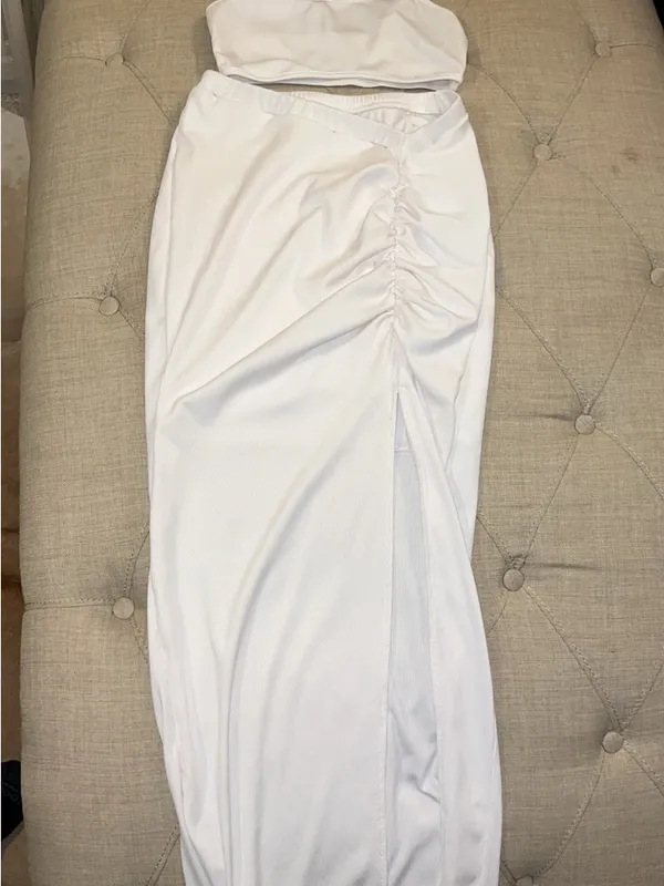 SHEIN brand white matching skirt set - Image 3