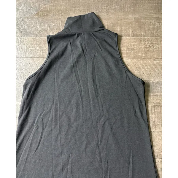 Women's Black‎ sleeveless mock-neck shift dress Size Large - Image 6