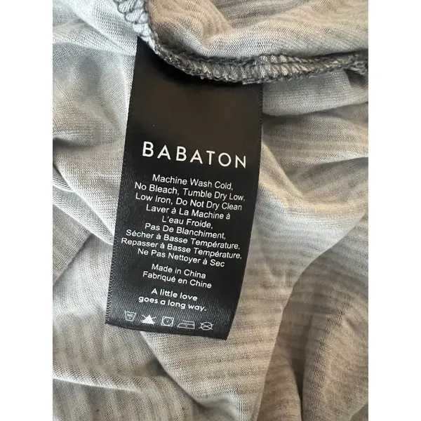 Babaton long‎ sleeve Turtleneck Top XS Black,grey. - Image 6