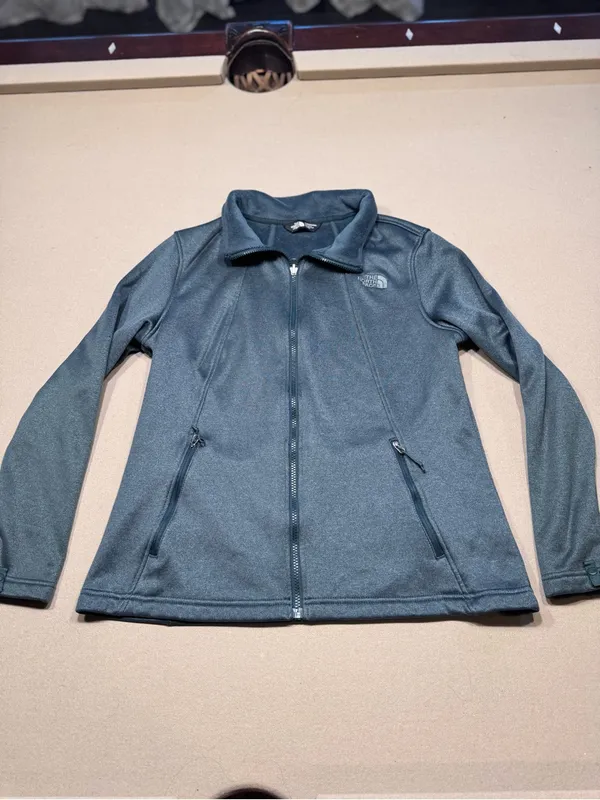 The North Face Women's Skyline Full-Zip Fleece Jacket in Dark Slate Green - Image 2