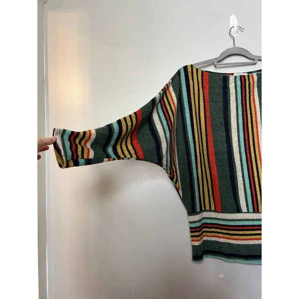 White Birch striped batwing‎ Sweater size M - Image 3