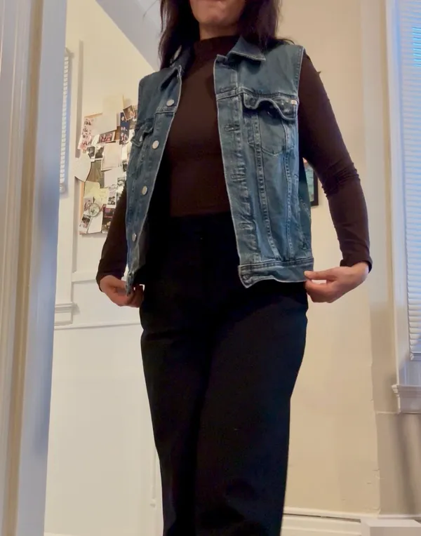 AG Denim Vest - Image 5