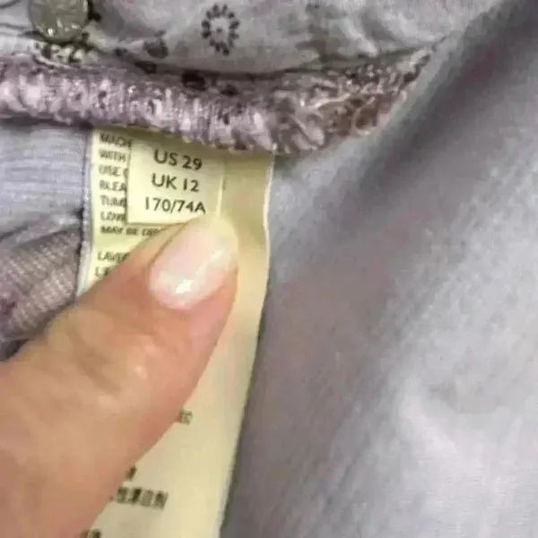 Free People We The Free Women's Corduroy Pants Lilac Purple‎ Size 29 Casual - Image 8