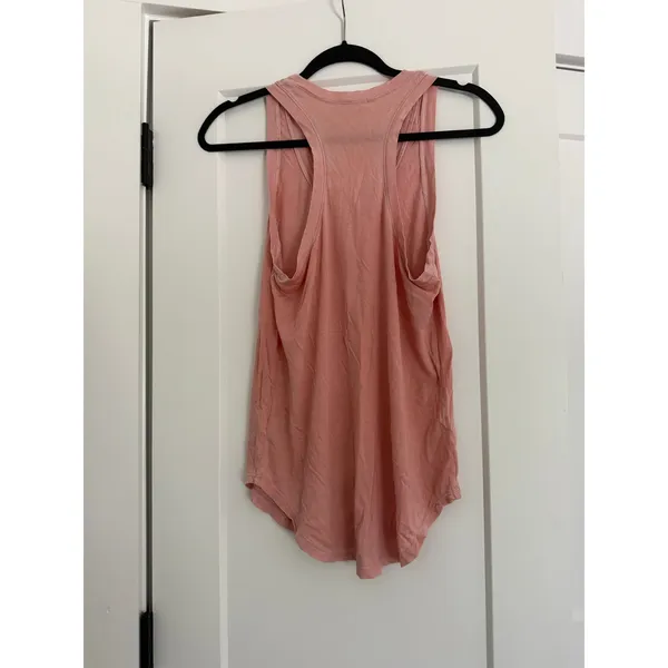 $75 Cotton Citizen Mykonos Supima Cotton Blend Racer Tank Top - Small - Image 4