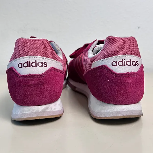 Adidas Women’s Pink Low Top Lace-Up Sneakers Size US‎ 8.5 B43788 - Image 9