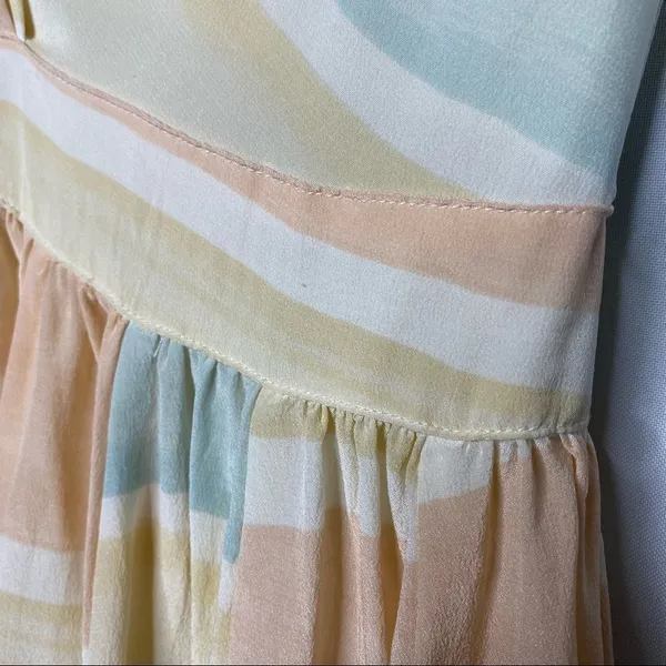 Anthropologie Paper Crown Watercolor Mirage Dress - Image 9