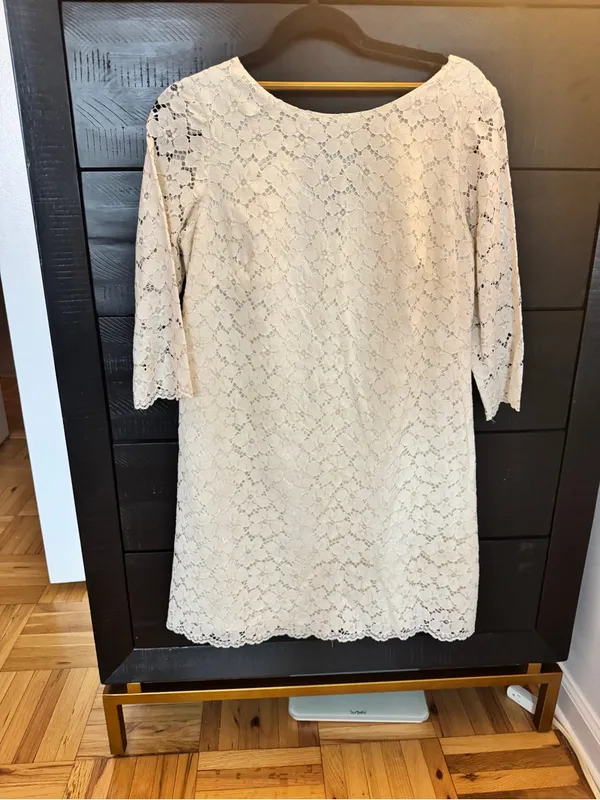 Revolve Shoshanna Lace Constance Shift Dress in Ivory 8 Bridal Shower Brunch - Image 2