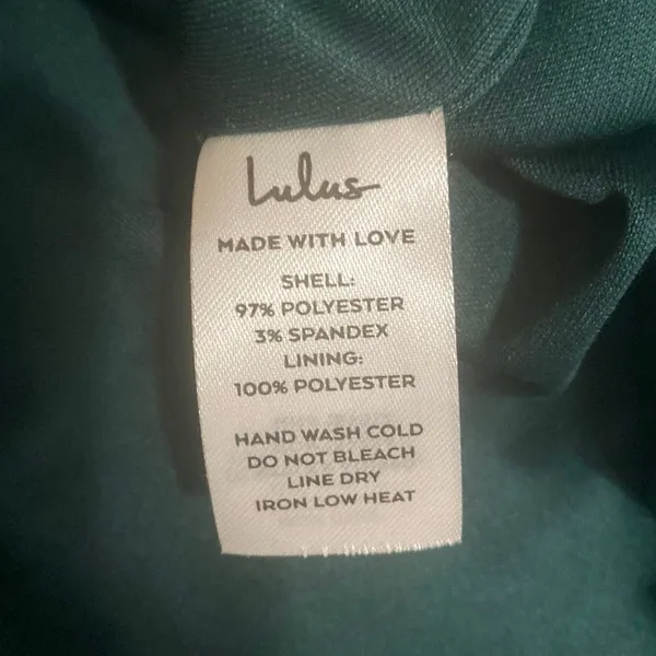 Lulus Melora Emerald Green Silk Satin Sleeveless Mermaid Prom Maxi Dress Size S - Image 6
