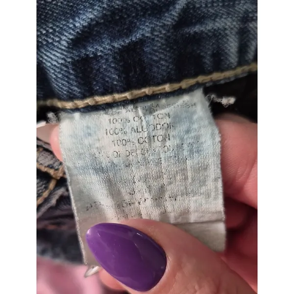 Wrangler Retro 1947 Relaxed Boot Jeans in Blue 6-8 - Image 12