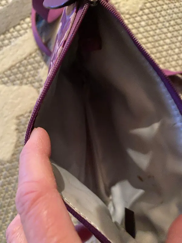 Coach Purple  Crossbody Purse - Image 7