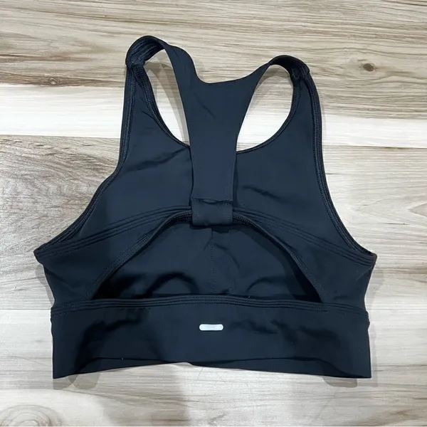 Aerie Chill Play Move Black Sports Bra Women’s Small - Image 2