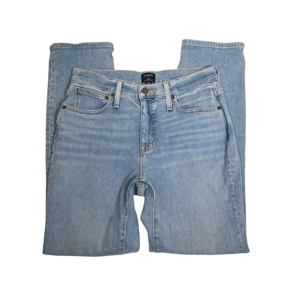 J. Crew Womens 25 Slim Boyfriend Jeans Light Wash - Image 4