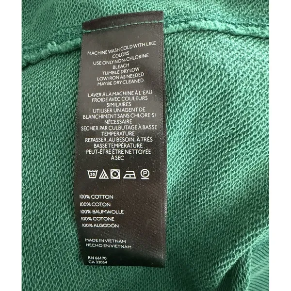 Free People We The Free We Hoodie Cadmium‎ Green Women's Size XS - Image 14