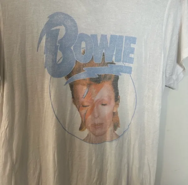 DAYDREAMER- David Bowie Graphic T Shirt Logo Band 80s Concert Edgy - Image 3