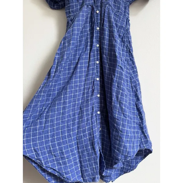 Trovata Birds of Paradise Linen Dress Size 4 Or Small Women’s Midi Beach Summer - Image 6