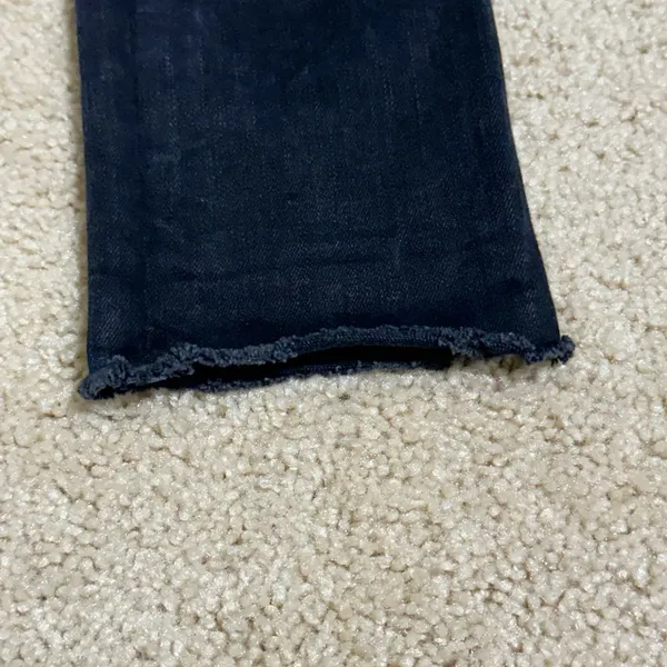 Abercrombie & Fitch Ultra High Rise Super Skinny Ripped Black Jeans - Image 6
