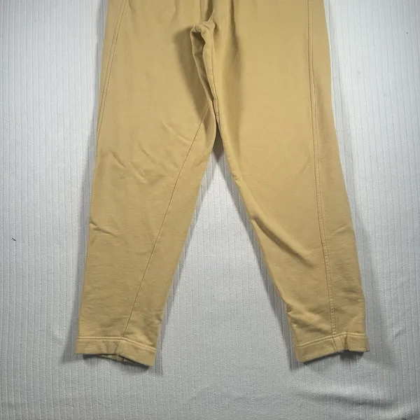 Vtg Limited Sport USA Women Small Yellow Joggers Sweatpants Fleece Pants 90s - Image 2