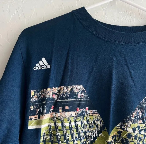 Michigan Wolverines Adidas Shirt - Image 5