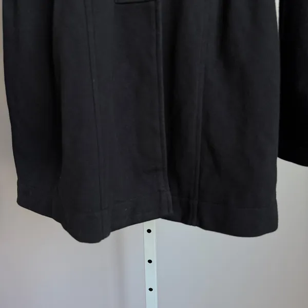 Gap sz M black 100% cotton hooded jacket‎ - Image 7