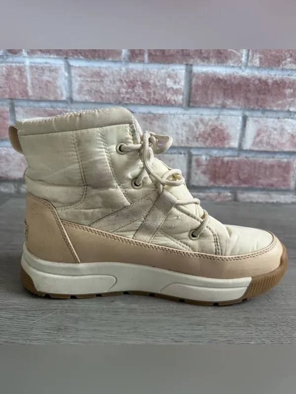 Sorel Whitney Boots Winter Cream Women’s 8.5 Waterproof Snow Gorpcore Outdoor - Image 6