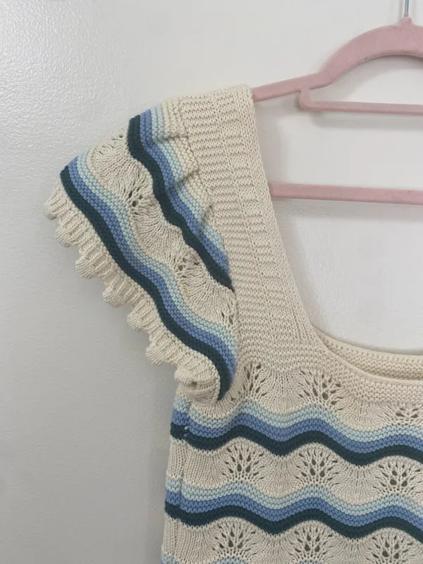 Crochet Summer Top Multiple Size L - Image 3