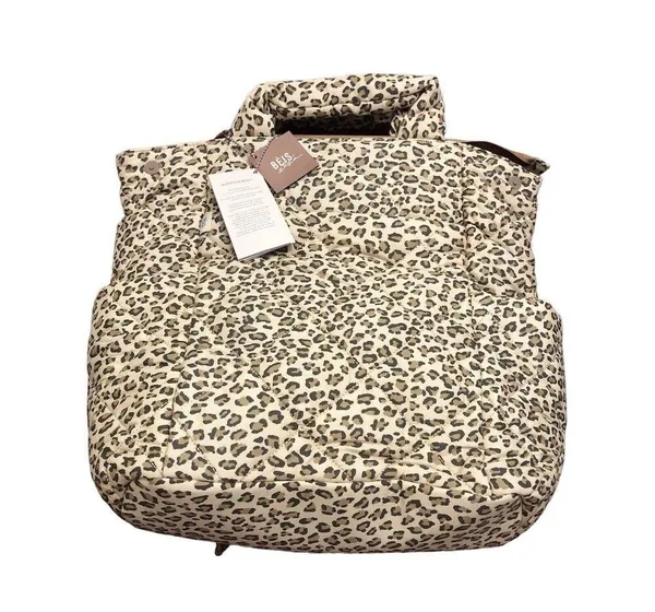 BEIS Elsa x Hosk Quilted Diaper Baby Tote Backpack Play Date Wild Child New - Image 3