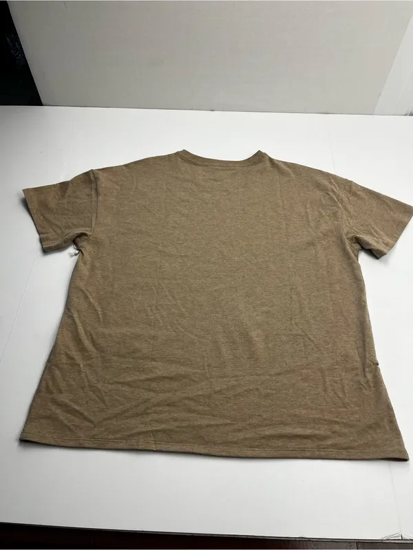 Cozy Earth Women’s All Day Tee Tan Beech Heather Large Short Sleeve Shirt NEW - Image 10