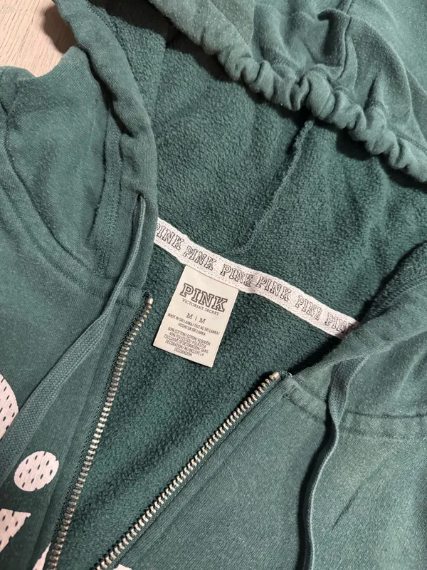 PINK Victoria's Secret quarter zip hoodie - Image 6