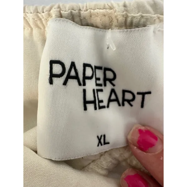 Paper Heart Vino Maxi Dress XL Coastal Resort Summer Wine Beach Cruise Open Back - Image 2
