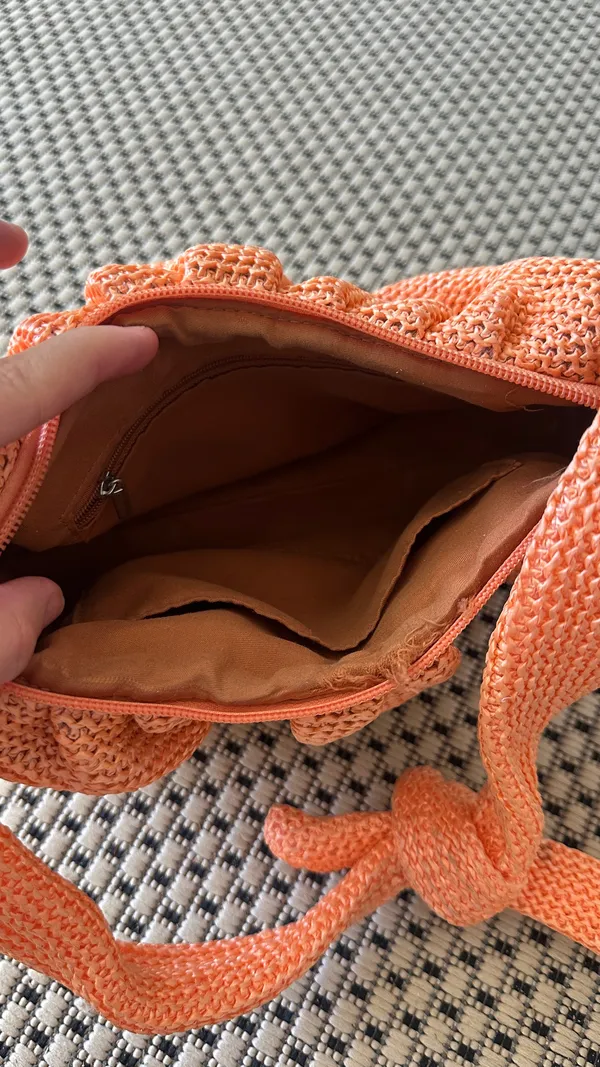 Pretty Little Thing Orange Purse - Image 2