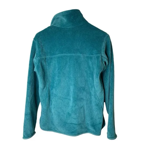 Patagonia Retool Snap T Fleece sweatshirt pullover teal women's size large 25442 - Image 2