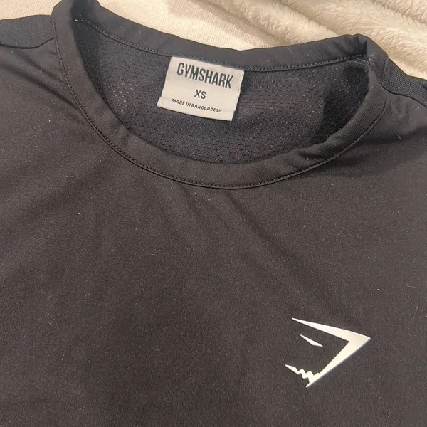 Gymshark Black‎ Crop Tank Size XS - Image 2