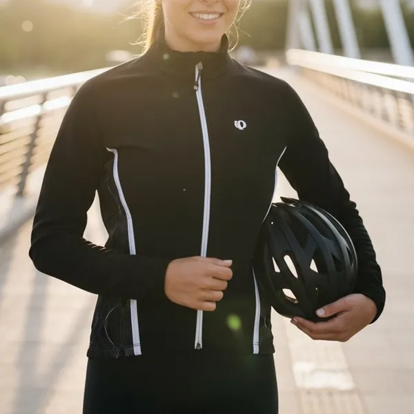 Pearl Izumi Select Black White Cycling Jacket‎ - Image 2