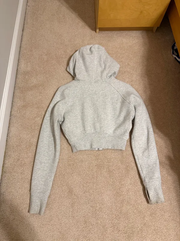 Lululemon Scuba Full-Zip Cropped Hoodie - Image 2