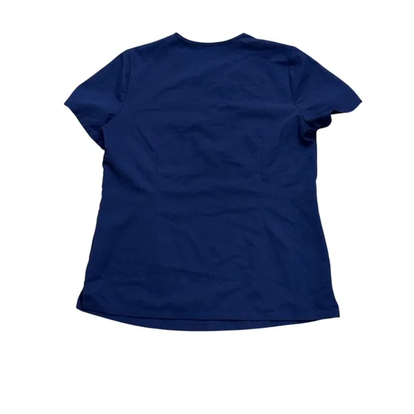 FIGS Catarina One Pocket‎ Scrub Top Blue PO 1801 Small Nurse Healthcare Uniform - Image 3