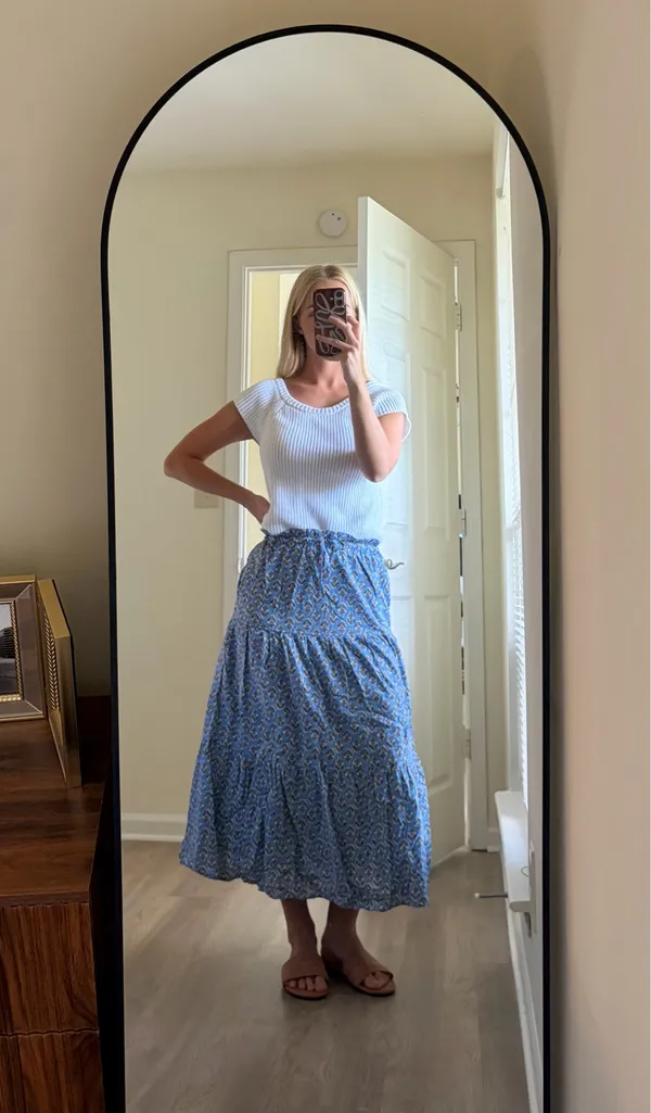 J.Crew Tiered Midi Skirt - Image 2