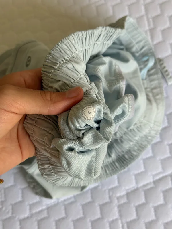 Ice Blue Hotty Hot Lululemon Shorts 2.5 - Image 3