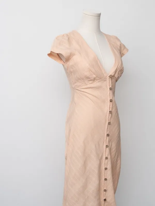Free People = New in Town Midi‎ Dress - Image 5