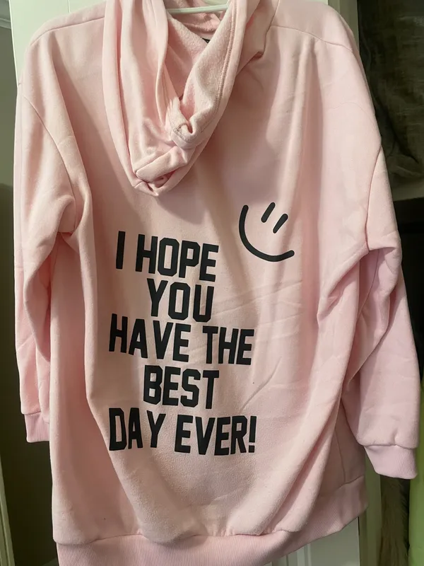 Graphic Hoodie Size L - Image 2