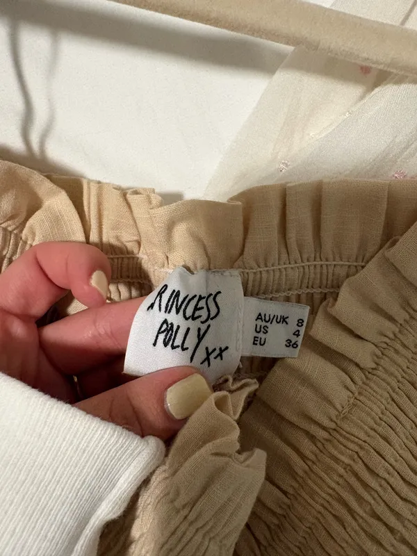 Tan Princess Polly Romper - Image 3