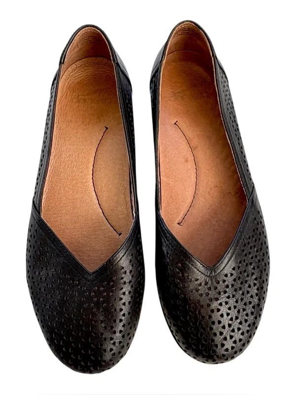 Dansko Leather Neely Flats Black Size 7 - Image 2
